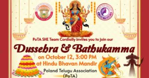 Dussehra & Bathukamma 2024 by Poland Telugu Association