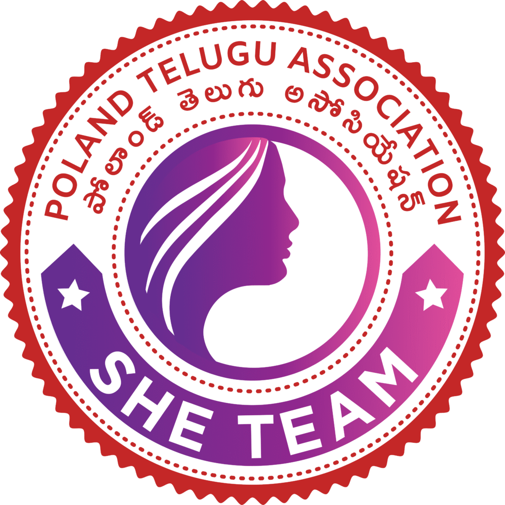 SHE Team logo by Poland Telugu association