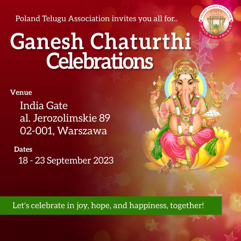 Ganesh Chaturthi Celebrations by Poland telugu association